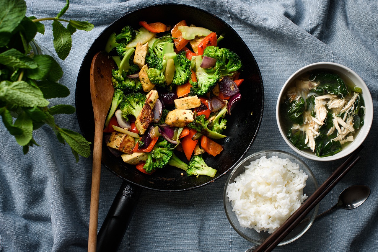 bowl verduras, recetas saludables