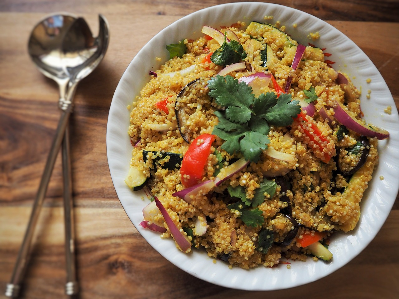 ensalada de quinoa, recetas saludables